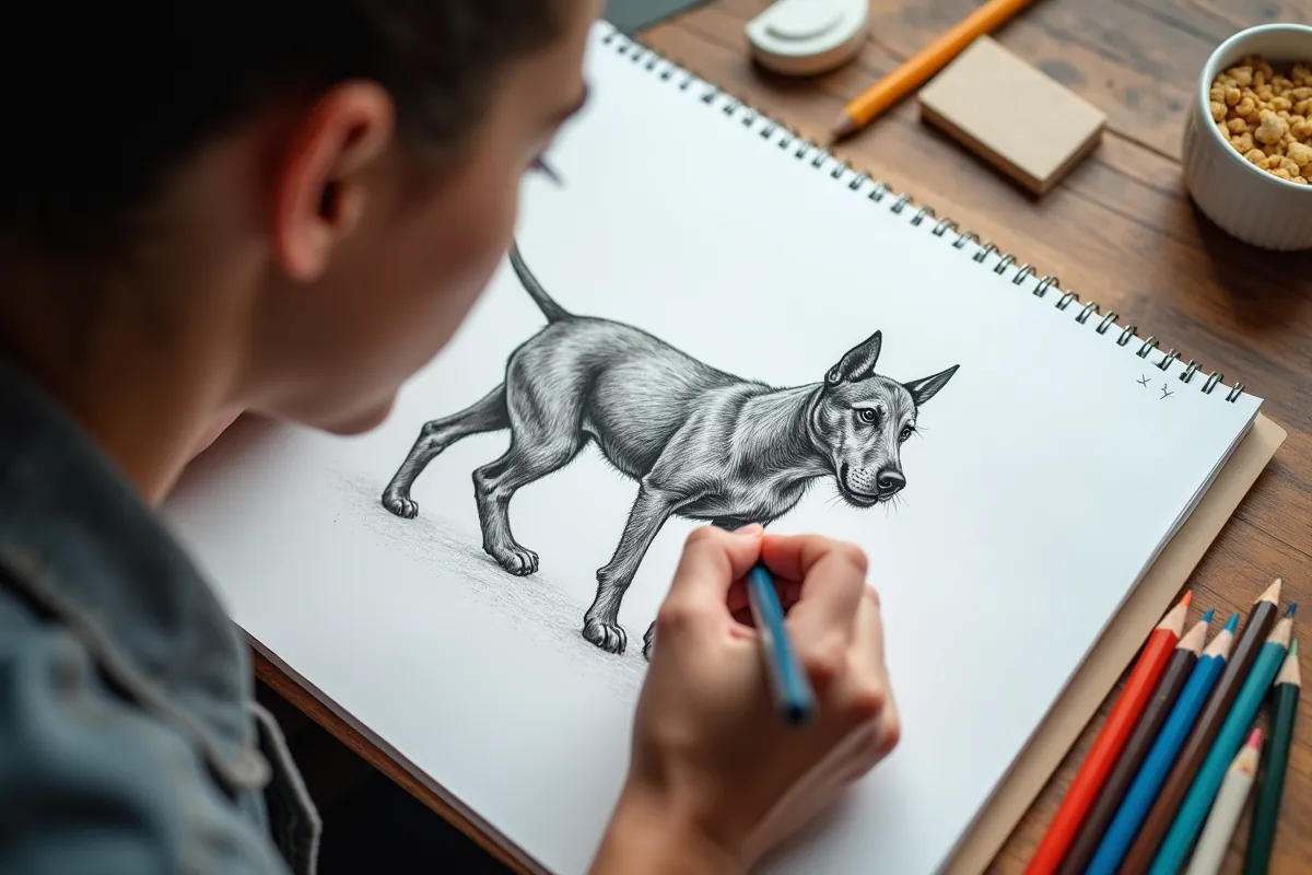 Jak narysować psa: Przewodnik krok po kroku dla każdego